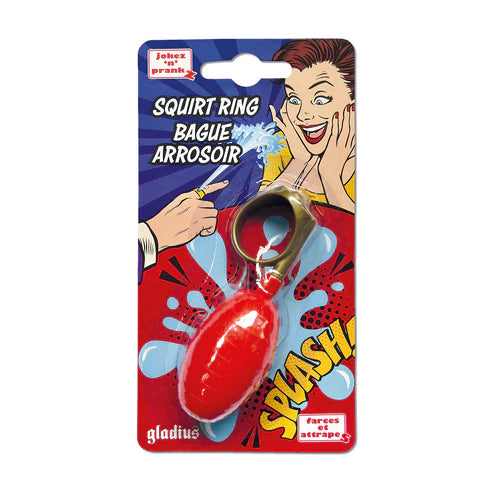 Bague arrosoir - Farces et attrapes