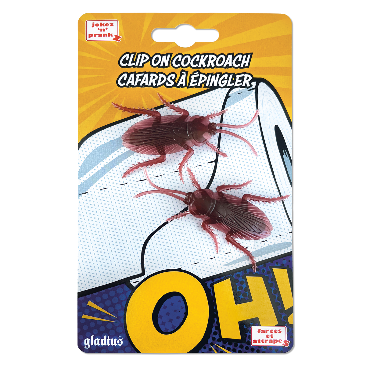 Cockroaches to pin - Jokes and tricks