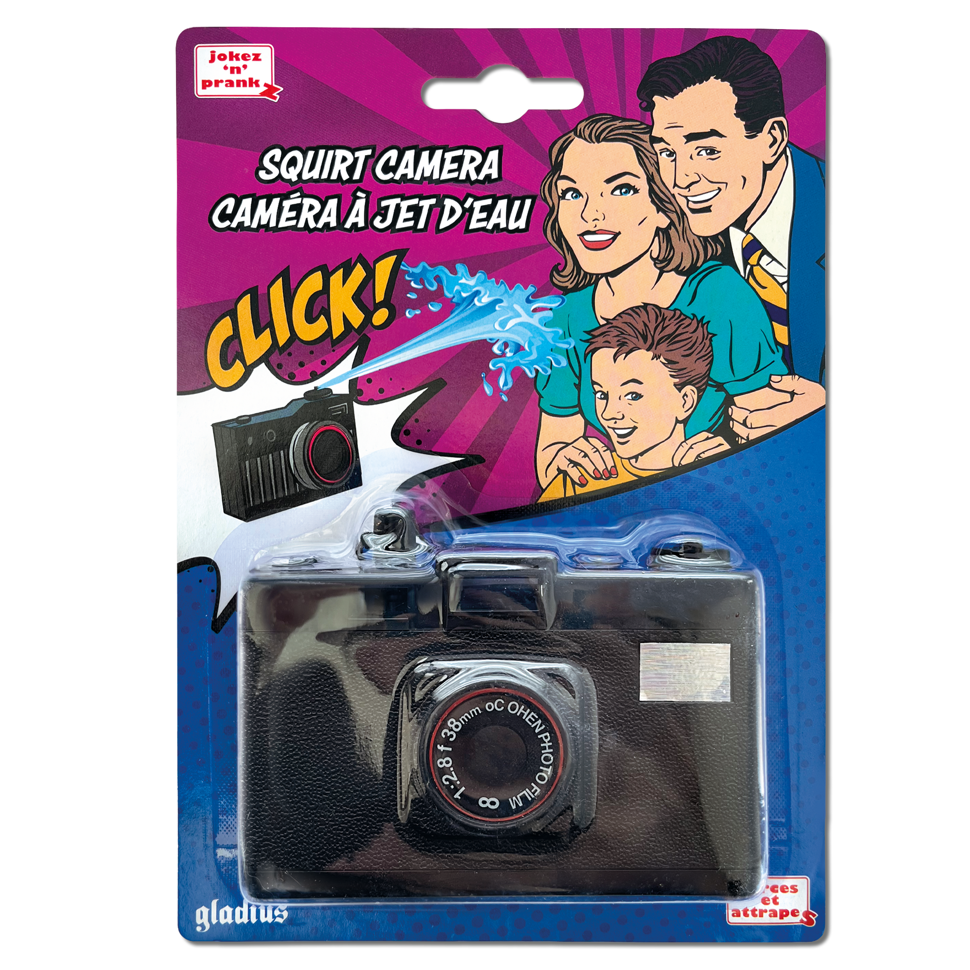 Caméra à jet d'eau - Farces et attrapes