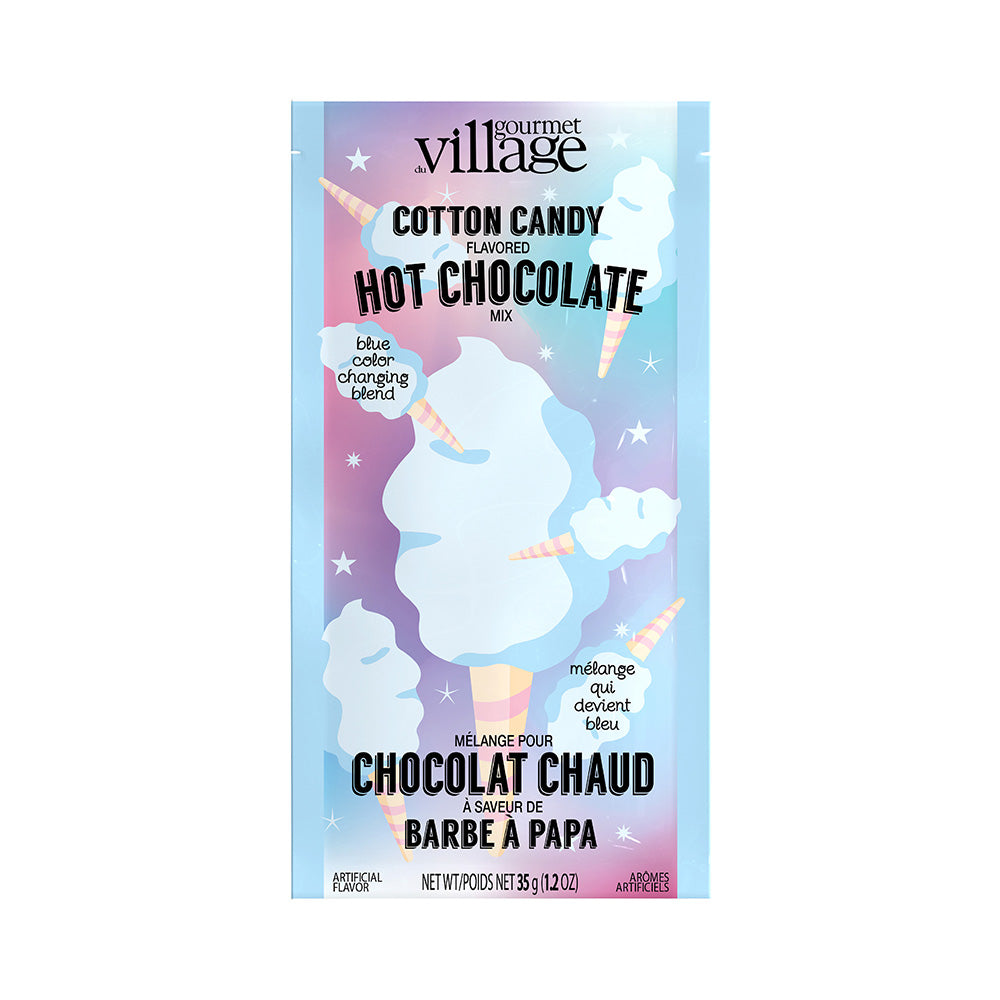 Hot chocolate cotton candy