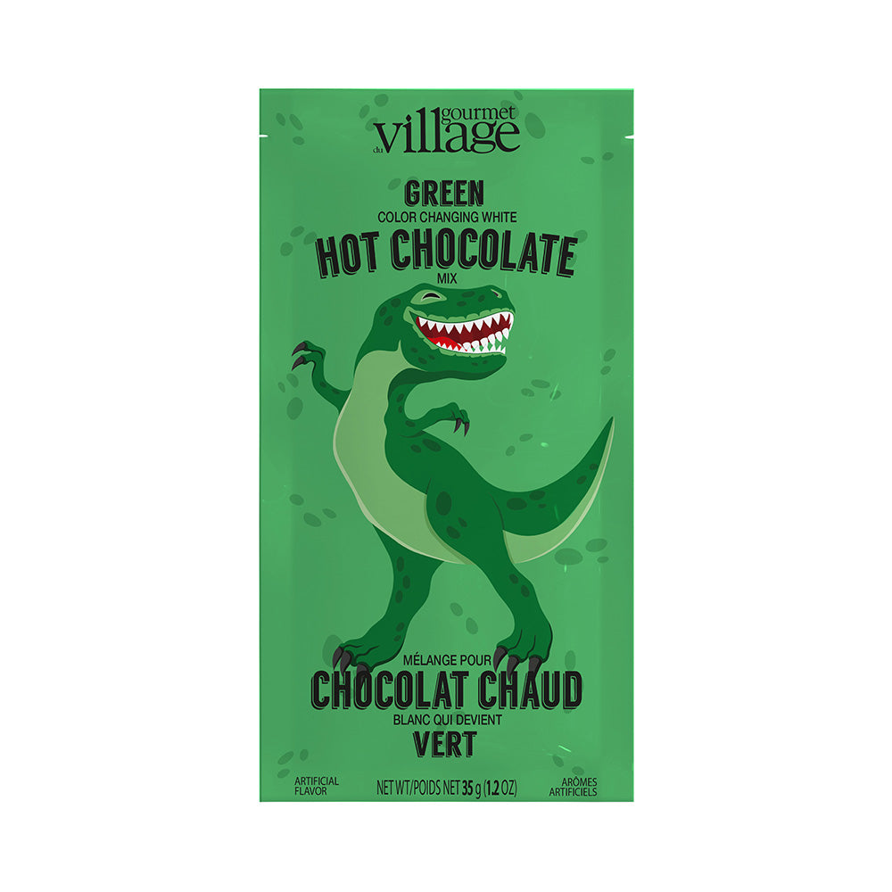 Chocolat chaud vert T.rex