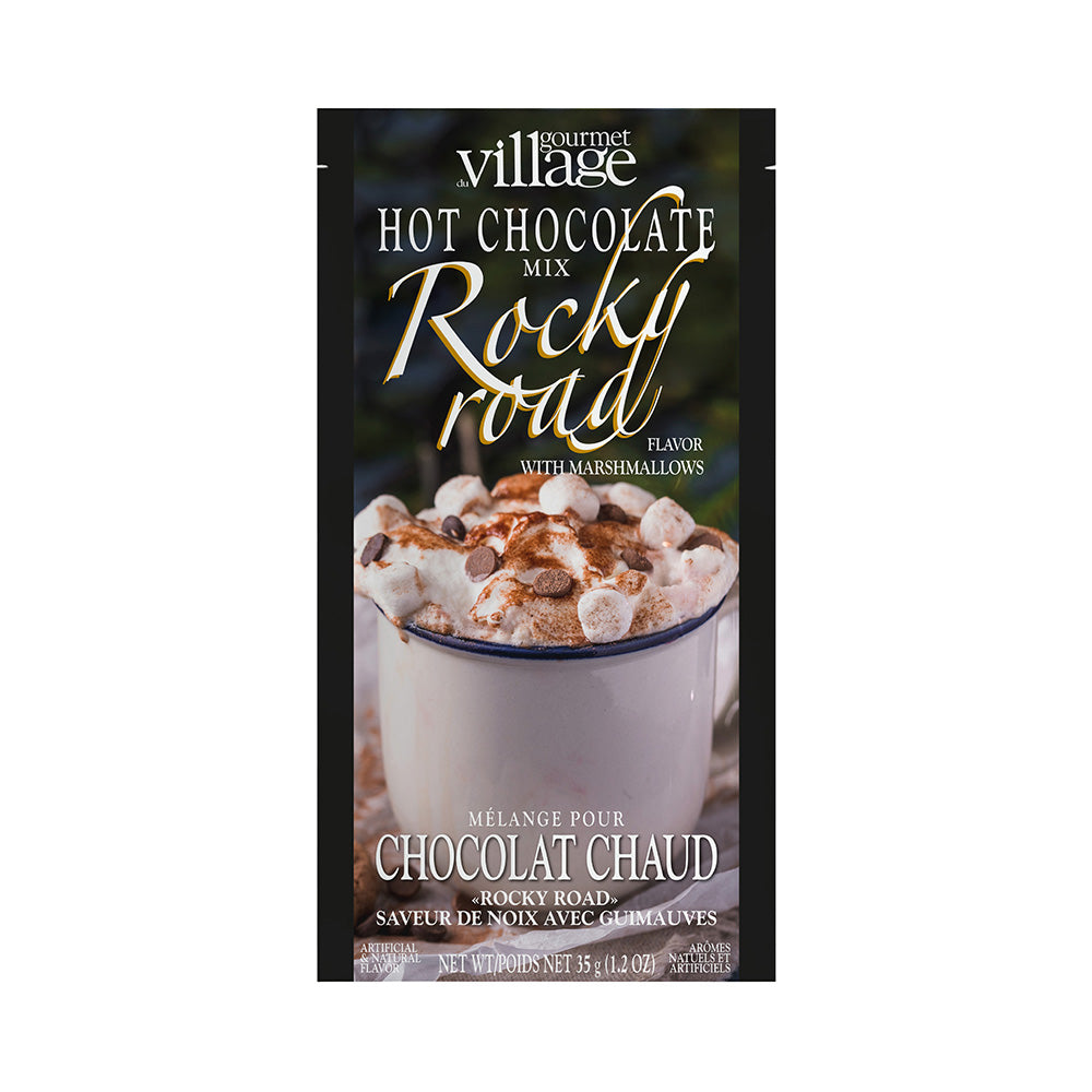 Chocolat chaud - « Rocky Road » noix et guimauve