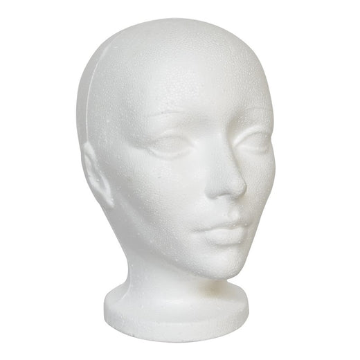 Tête de mannequin blanche
