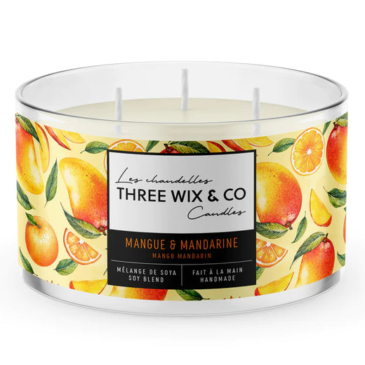 Chandelle MANGUE & MANDARINE - Three Wix And Co