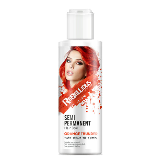 Teintures capillaires semi-permanentes - Orange Thunder/Tonnerre Orange