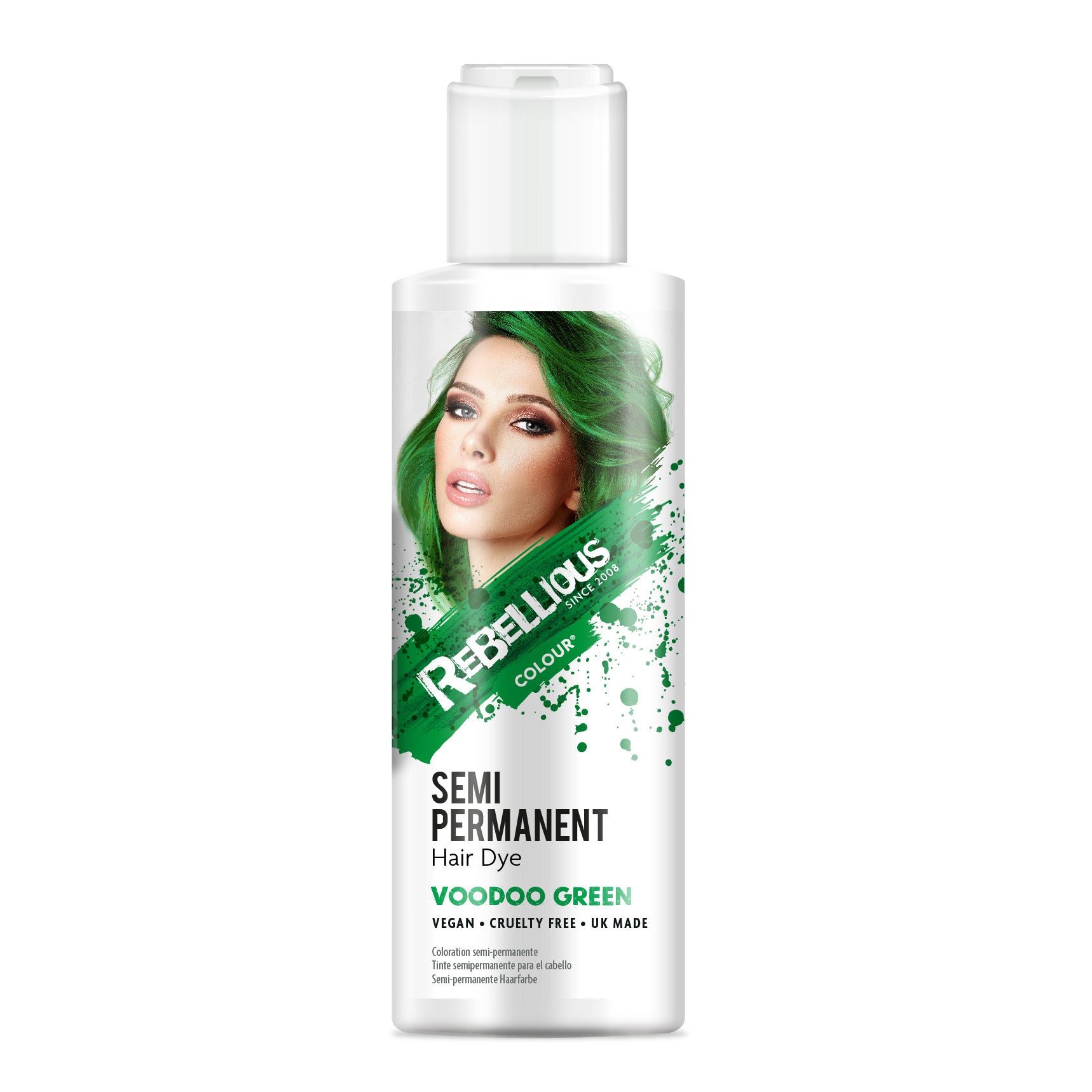Semi-permanent hair dyes - Voodoo Green / Green Voodoo