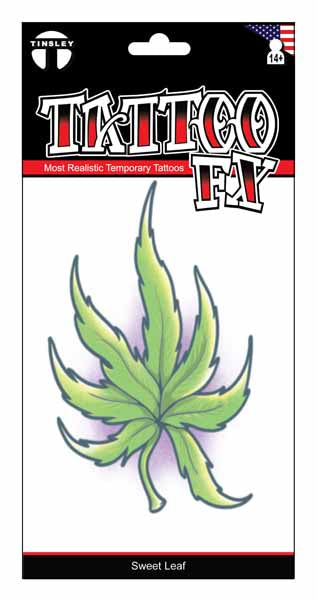 Tatouage FX 420 feuille sucrée
