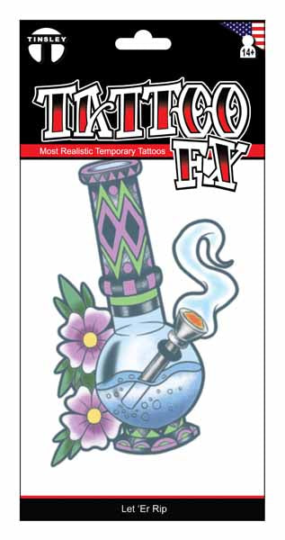Tatouage FX 420 Let Er Rip