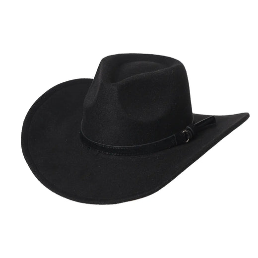 Chapeau de cowboy noir