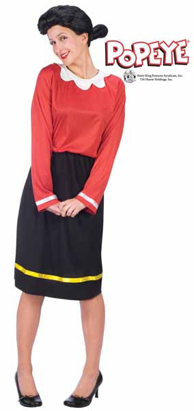 Olive Oyl Costume for Women - Popeye