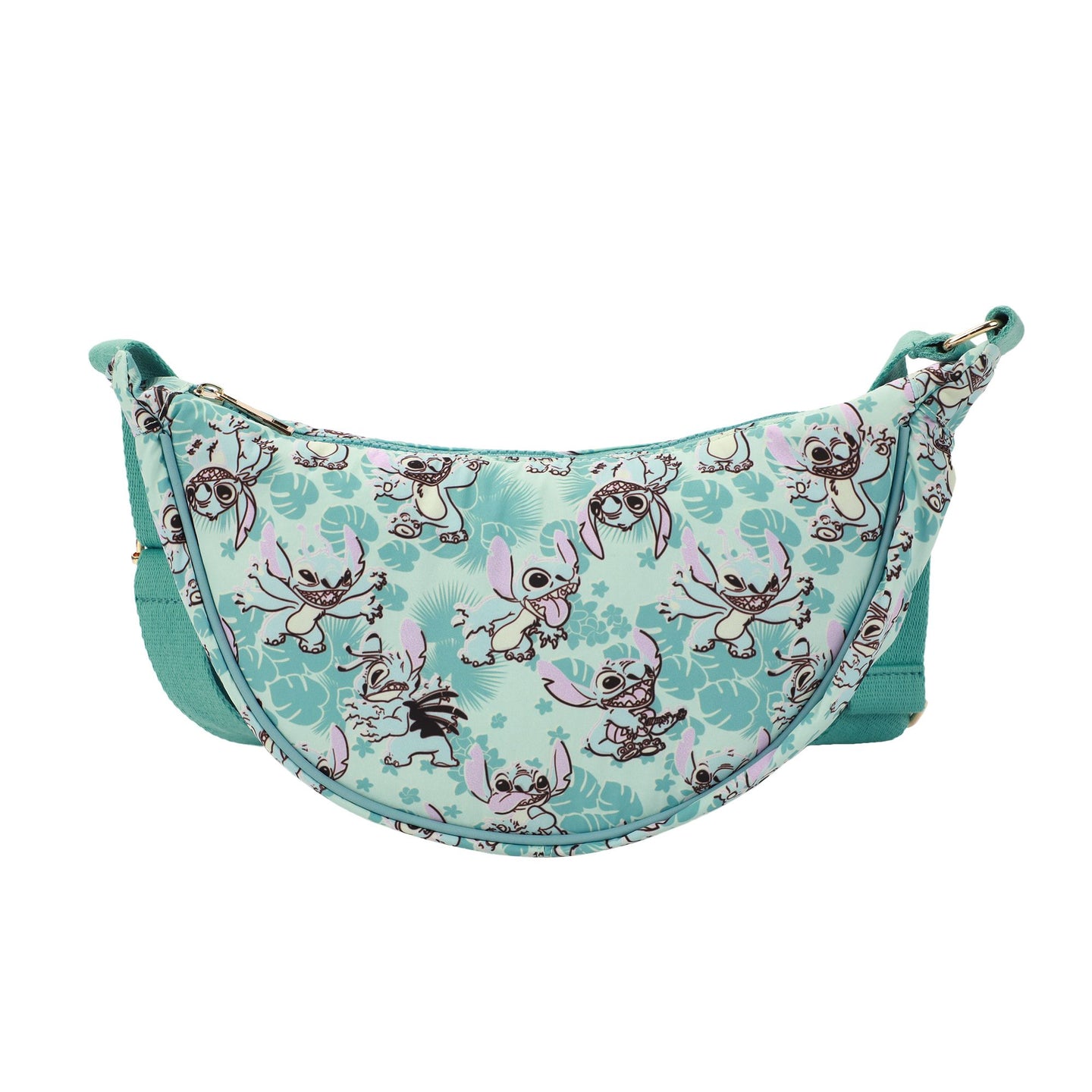 Lilo & Stitch Tropical Stitch Collage Purse with Detachable Coin Pouch