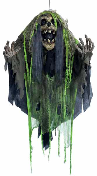 51" Hanging Large Head Shaking Reaper