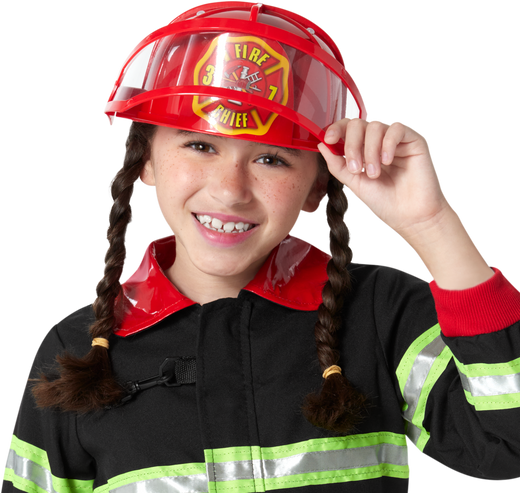 Casque - Pompier Deluxe - Enfant