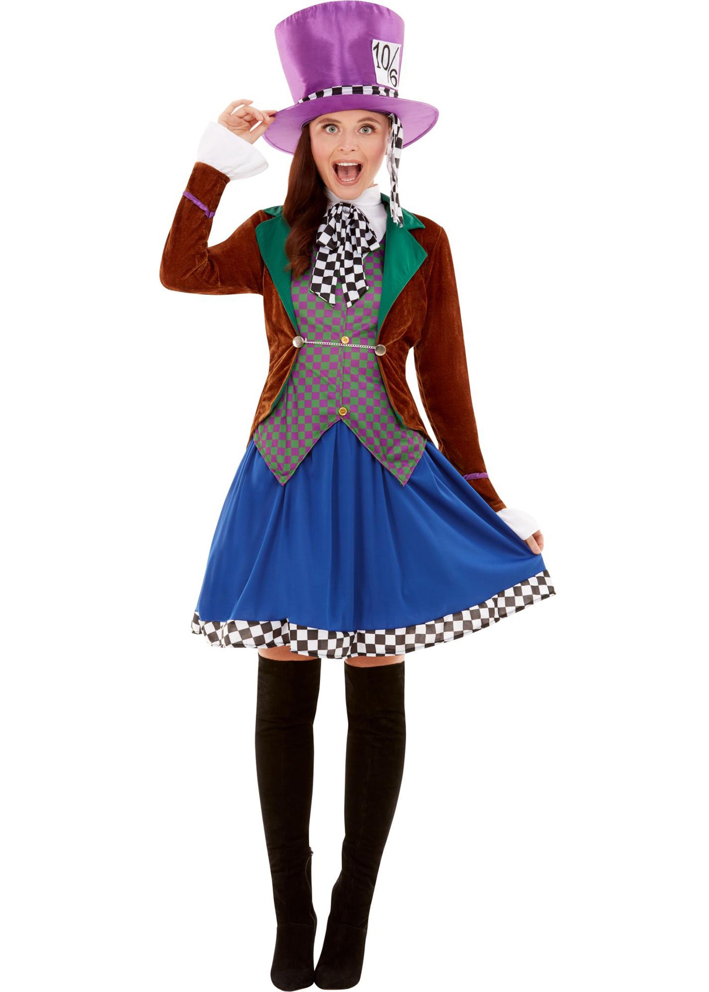 Costume - Chapelier Fou Miss - Adulte