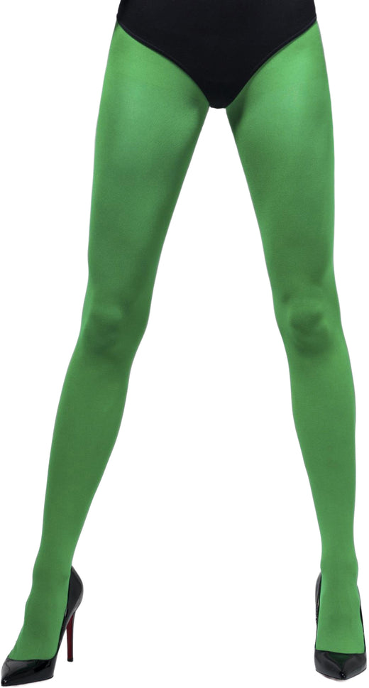 Tights - Opaque - Green