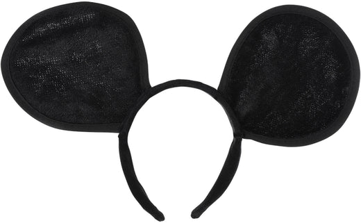 Accessoire - Oreilles de souris peluche - Noir