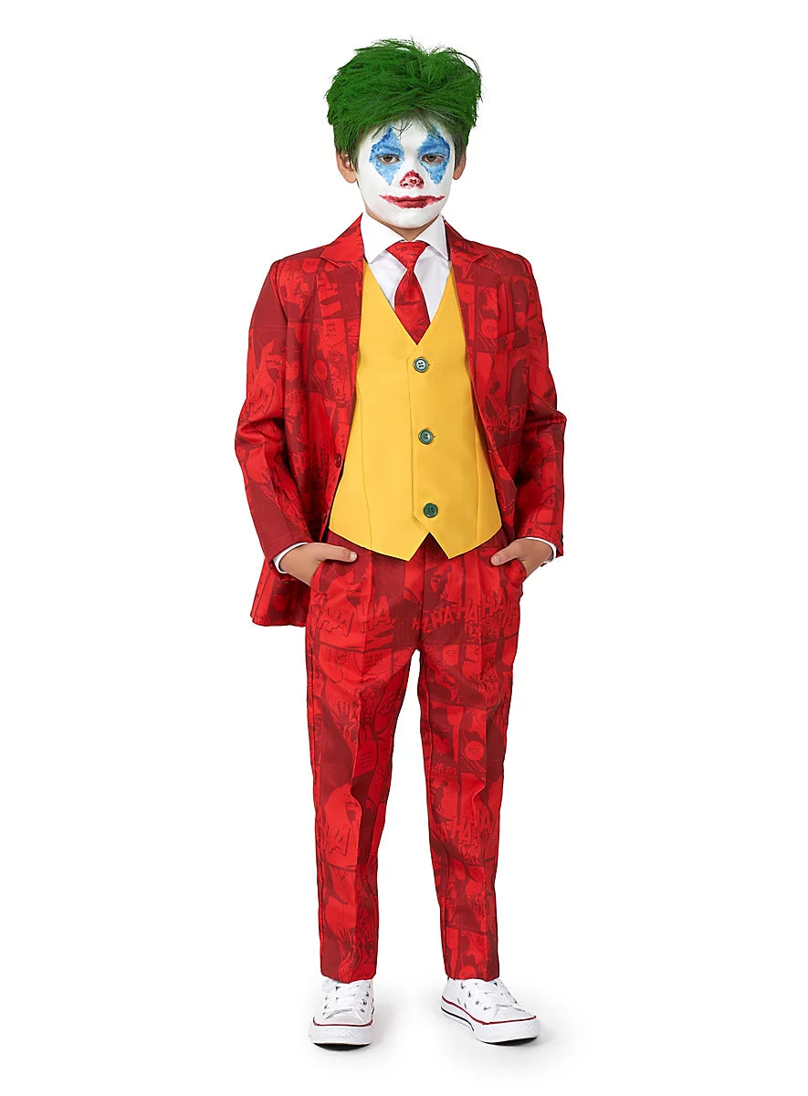 Costume deluxe rouge - Joker - Enfant