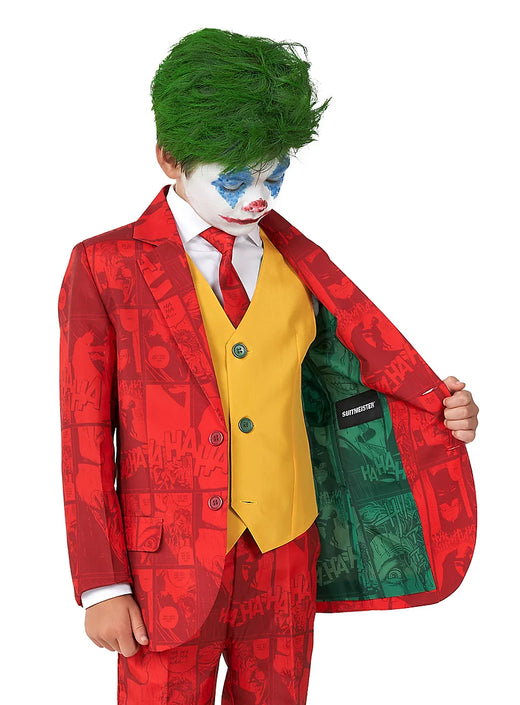 Costume deluxe rouge - Joker - Enfant