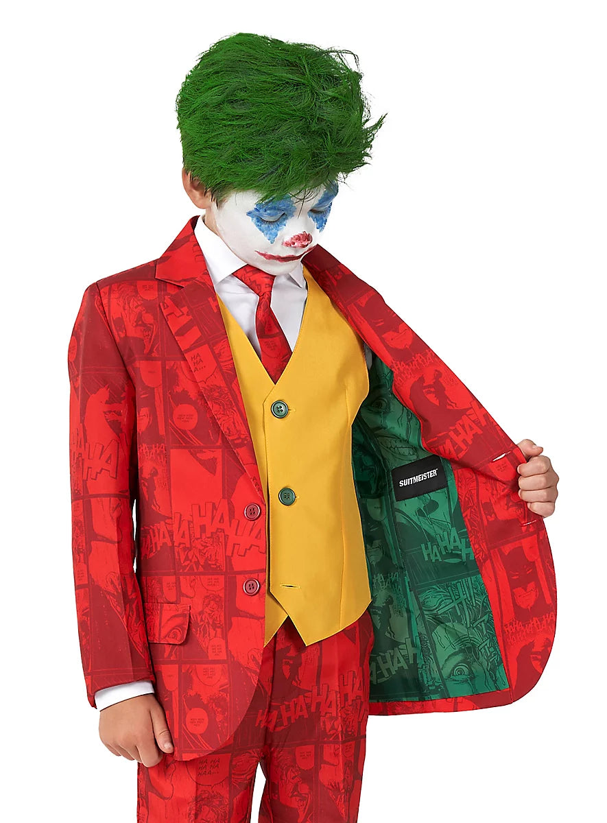 Costume deluxe rouge - Joker - Enfant