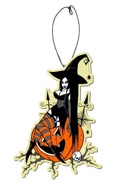Witch Pumpkin - Smells good for car (Peach Scent)