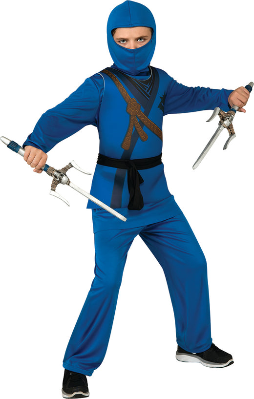 Costume de Ninja bleu - Enfant