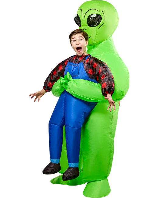 Costume gonflable Enlèvement par alien - Enfant