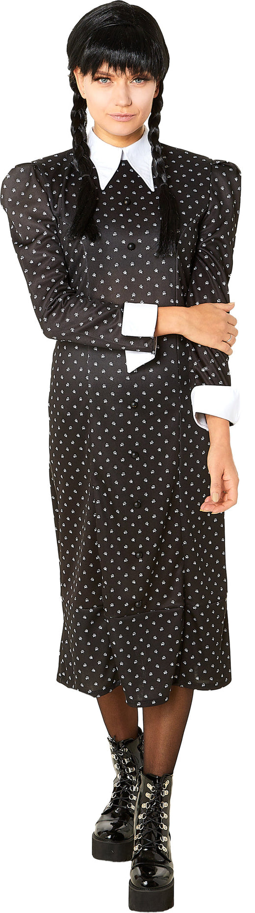 Costume Femme Mercredi Robe - Mercredi