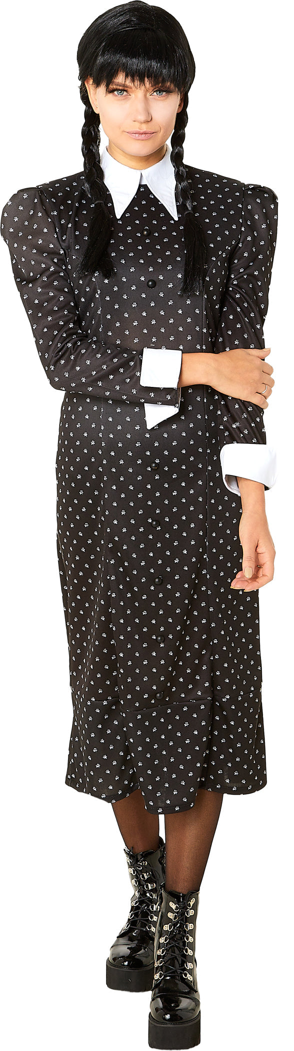 Costume Femme Mercredi Robe - Mercredi