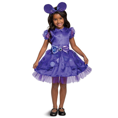 Costume Minnie Mouse Violet - Enfant