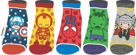 MARVEL - Avengers Juniors Ankle Socks 5pk