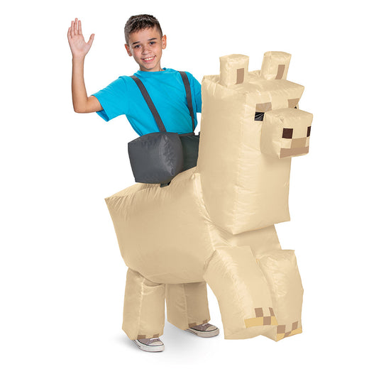 Costume de Lama gonflable - Minecraft - Enfant