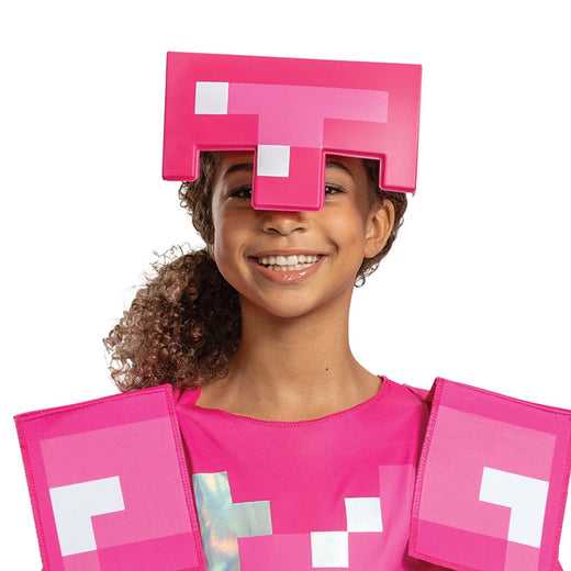 Costume guerrier rose - Minecraft - Enfant
