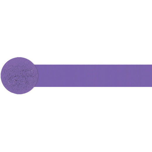Rouleau de papier crépon - Violet (81 pi)
