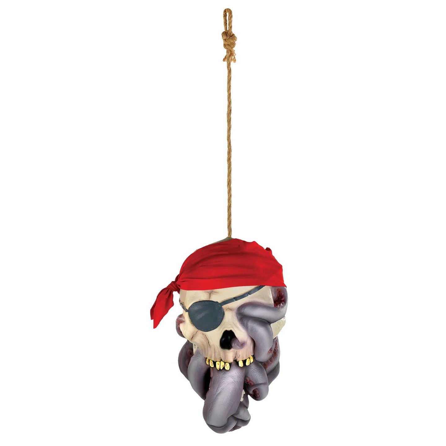 Tête de pirate suspendue