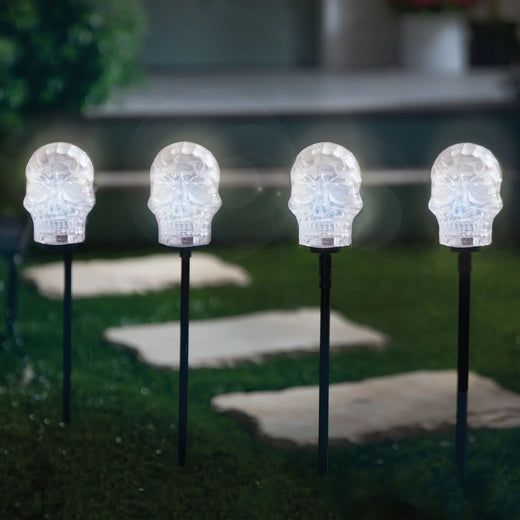 Solar LED Lights - Skull