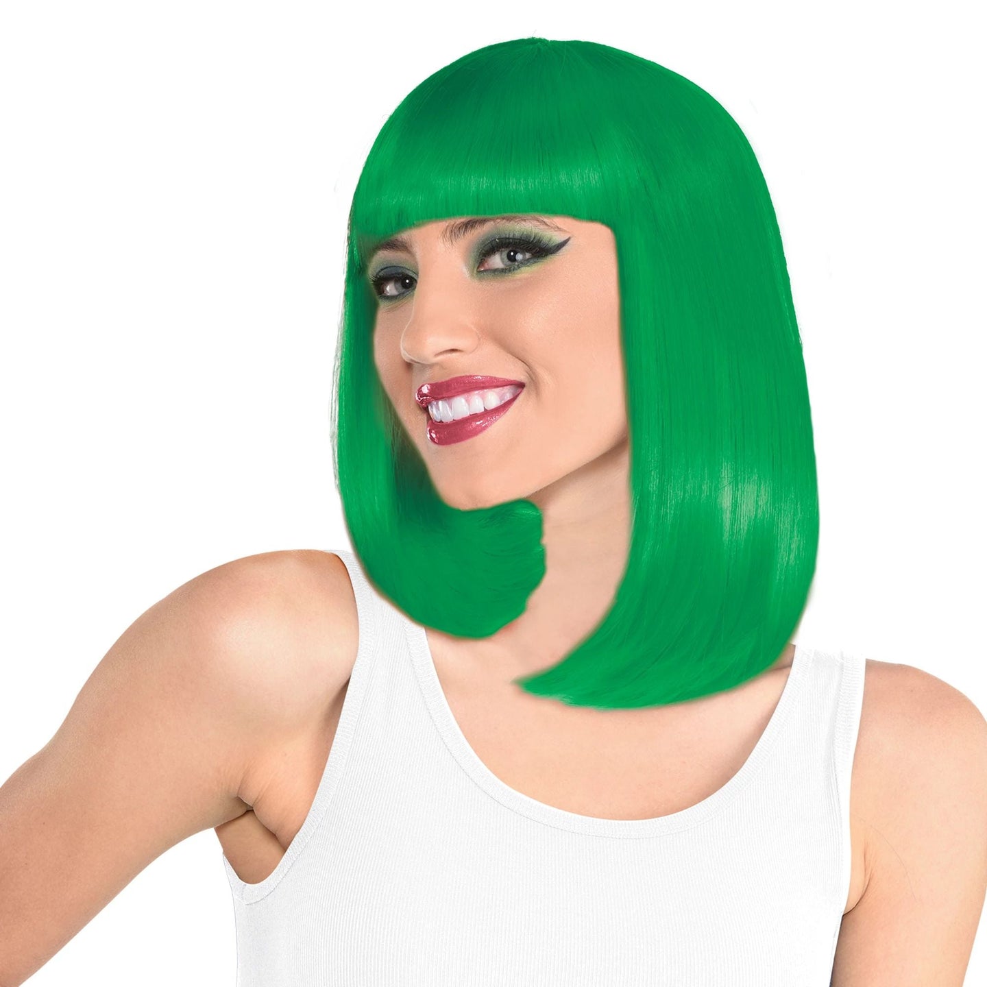 Perruque Bob - Vert