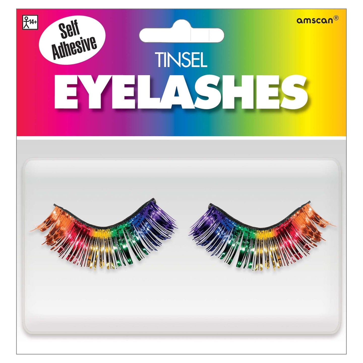Faux cils arc-en-ciel