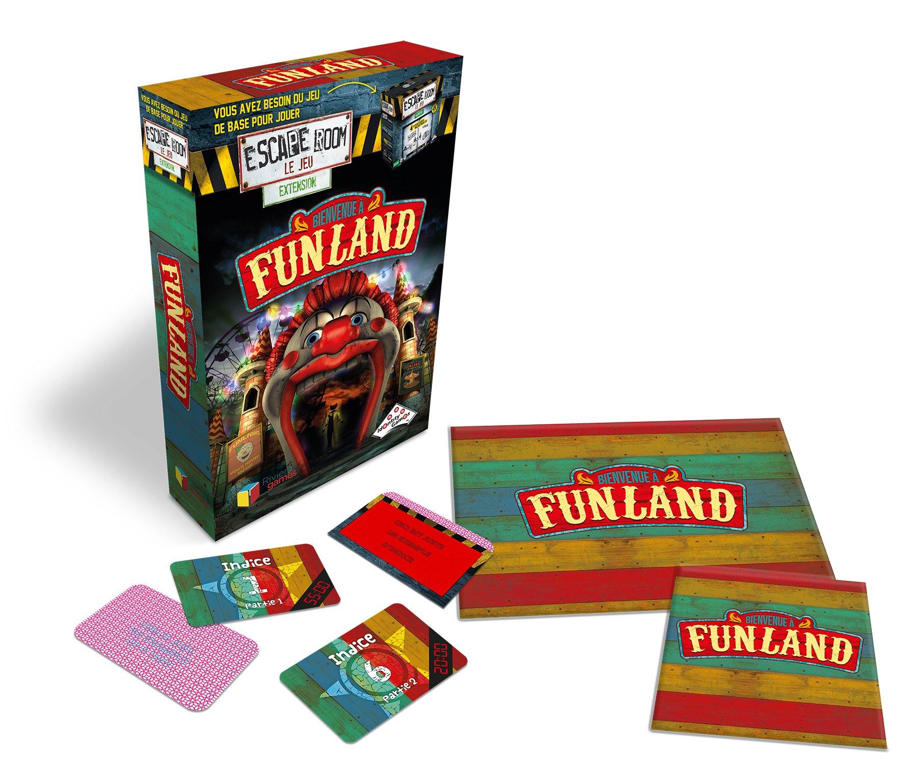 Funland (Extension) - Escape Room - Jeux de société - Boo'tik d'Halloween