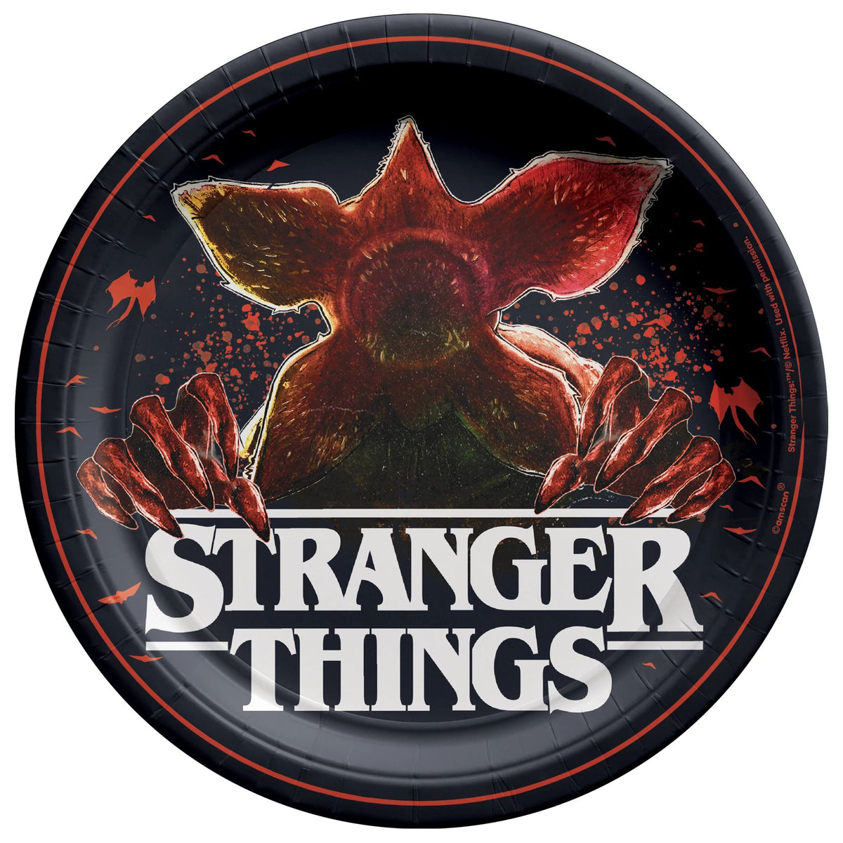 Assiettes - Stranger Things - Le Monde à l'envers (9")