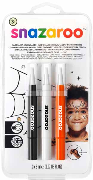 Stylos Pinceaux Snazaroo Halloween