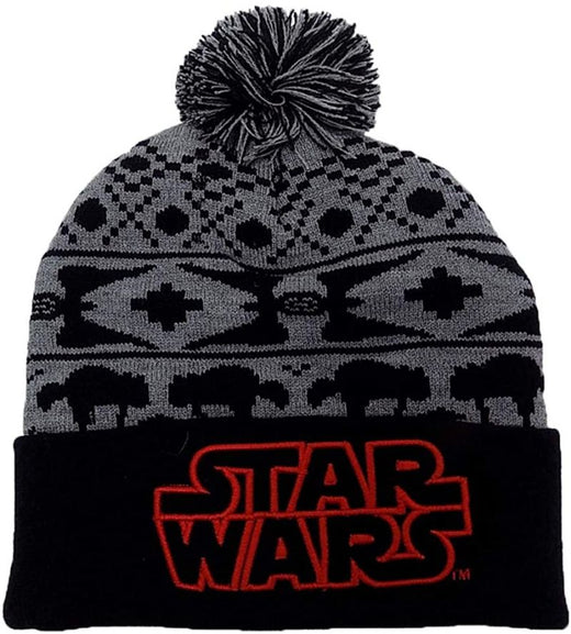 STAR WARS - Fo Fairisle Jacquard Embroidery Cuff Knit