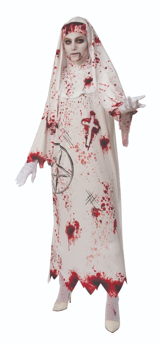 Bloodstained Nun Costume - Adult