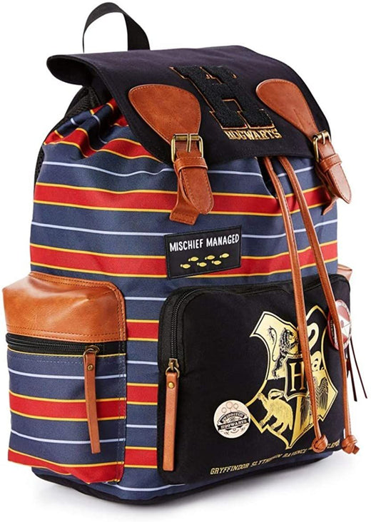 Sac à dos rayé de Poudlard - Harry Potter