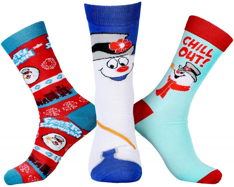 Warner Bros – Frosty the Snowman, pack of 3 pairs of adult socks