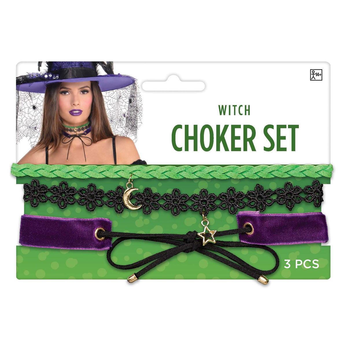 Ensemble de choker sorcière