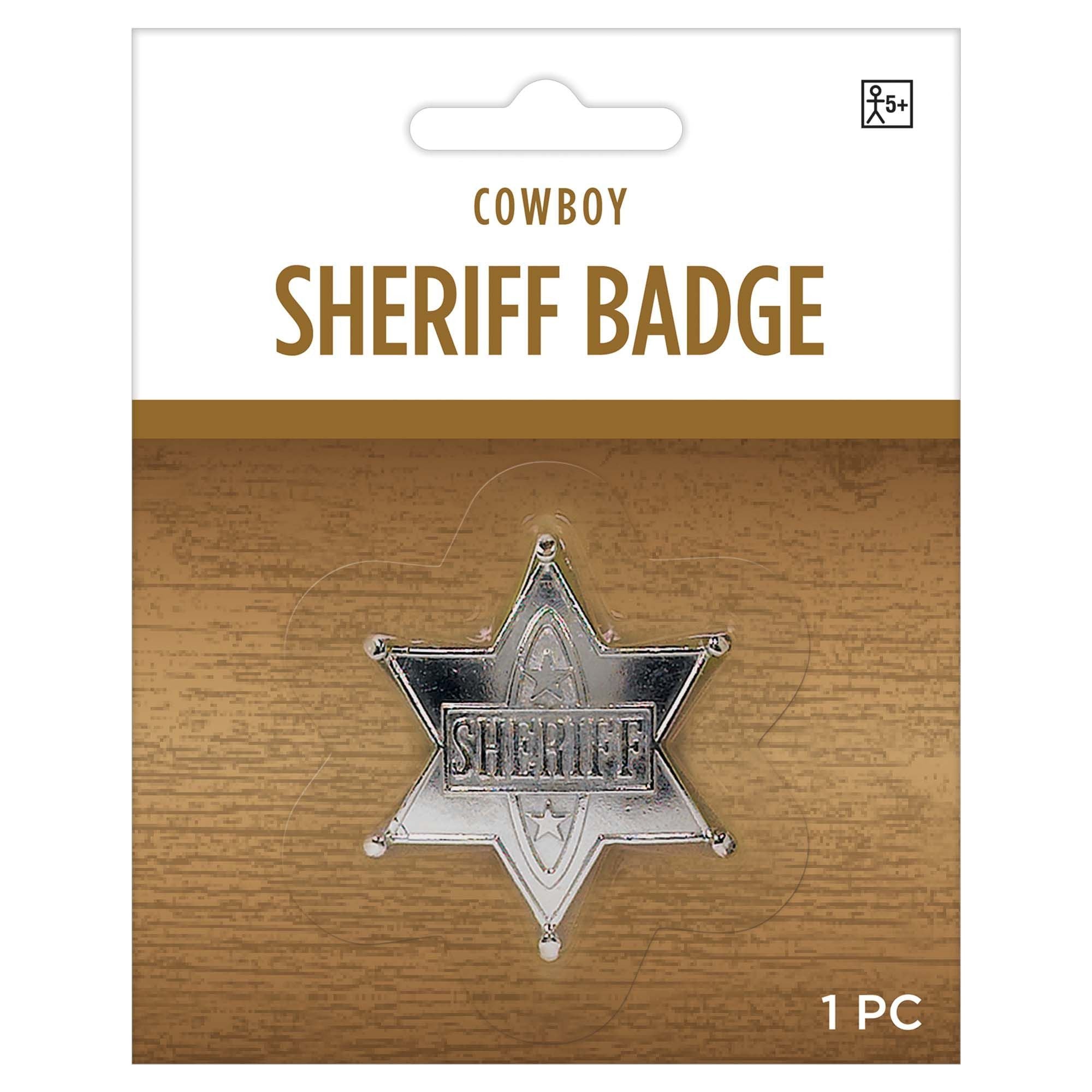 Western sheriff badge