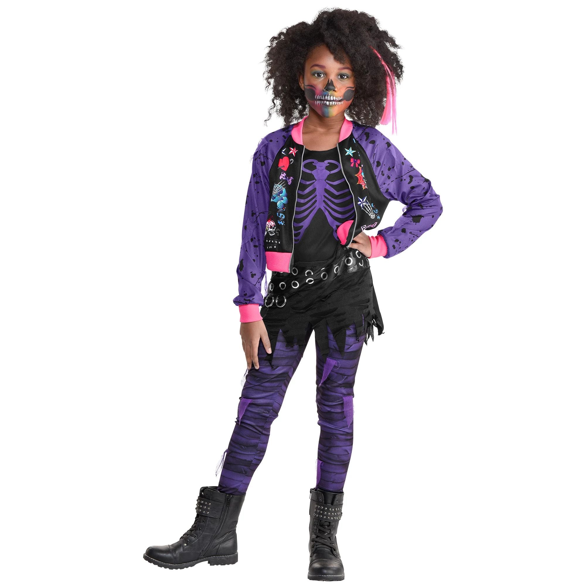 Costume Punk Zombie - Fille