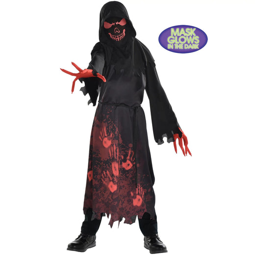 Costume effrayant à capuche - Enfant
