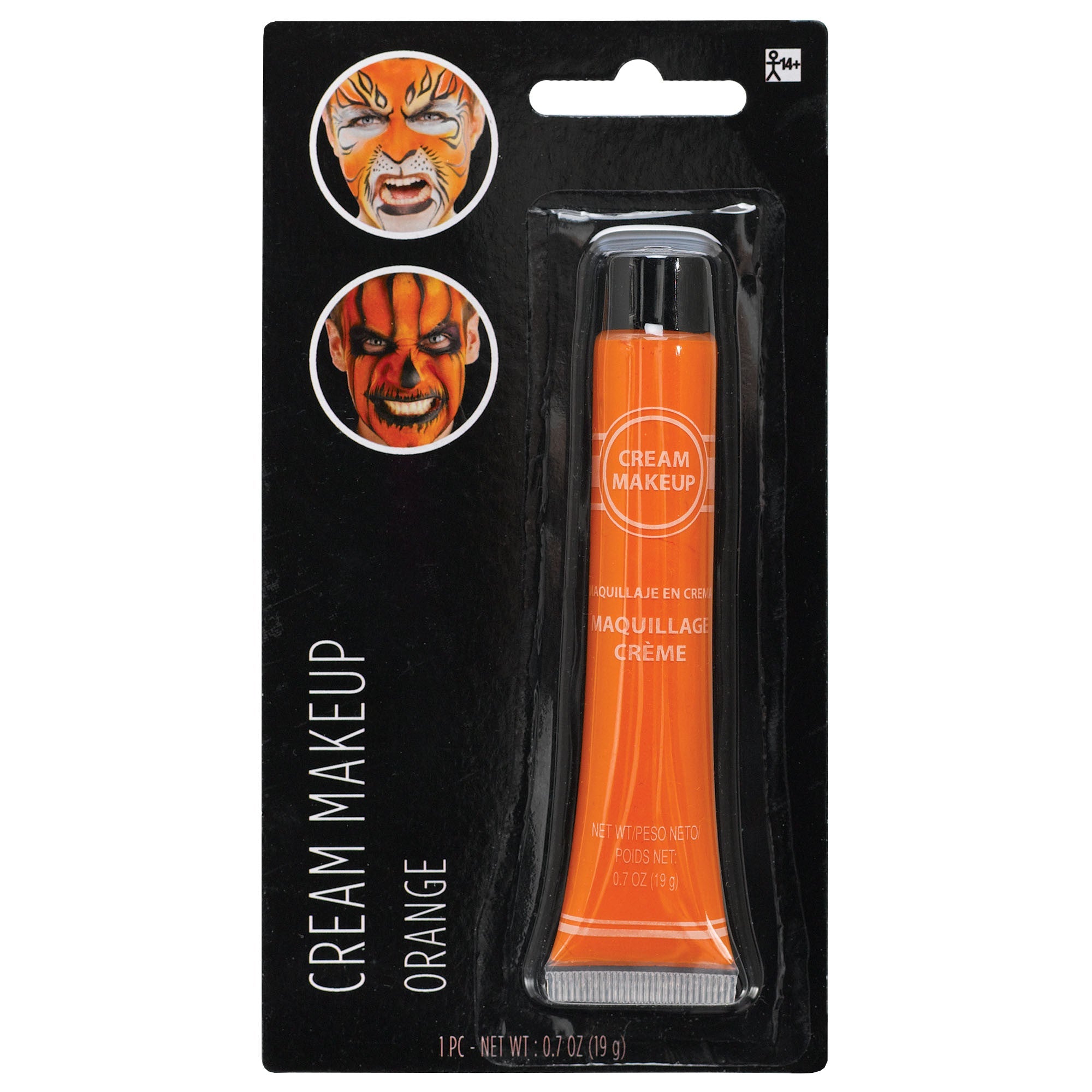 Tube de maquillage en crème - orange