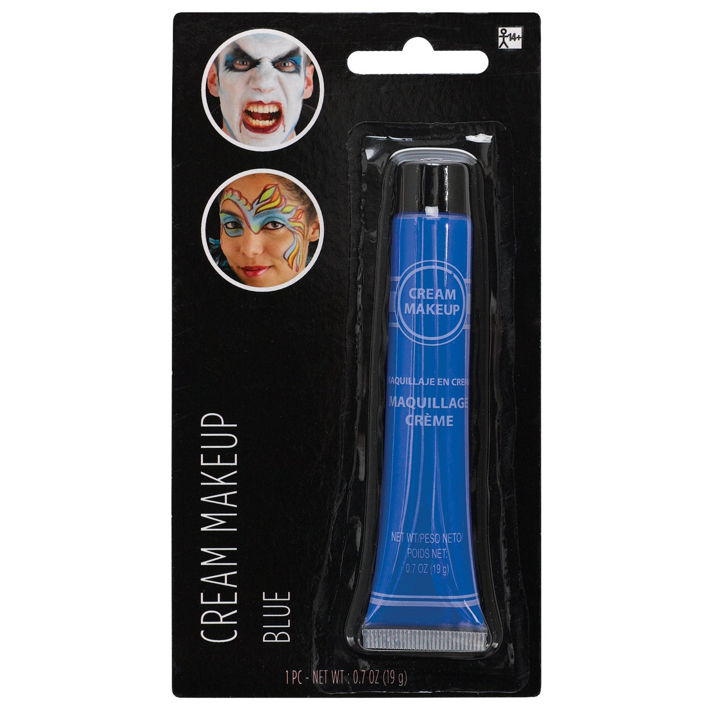 Tube de maquillage en crème - Bleu